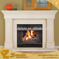 American Style hand carved Marble Fireplace for home decoration